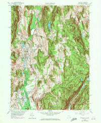 Pawling New York Historical topographic map, 1:24000 scale, 7.5 X 7.5 Minute, Year 1958