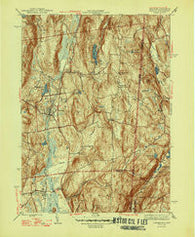 Pawling New York Historical topographic map, 1:31680 scale, 7.5 X 7.5 Minute, Year 1947