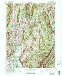 Pawling New York Historical topographic map, 1:24000 scale, 7.5 X 7.5 Minute, Year 1958