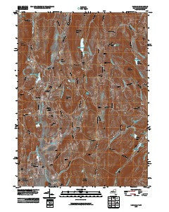 Pawling New York Historical topographic map, 1:24000 scale, 7.5 X 7.5 Minute, Year 2010