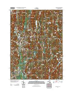 Pawling New York Historical topographic map, 1:24000 scale, 7.5 X 7.5 Minute, Year 2013