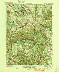 Peach Lake New York Historical topographic map, 1:31680 scale, 7.5 X 7.5 Minute, Year 1946