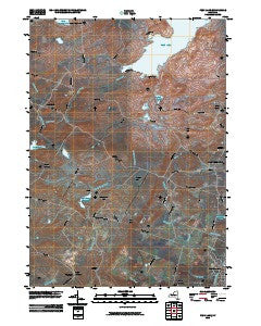 Peck Lake New York Historical topographic map, 1:24000 scale, 7.5 X 7.5 Minute, Year 2010