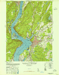 Peekskill New York Historical topographic map, 1:24000 scale, 7.5 X 7.5 Minute, Year 1947