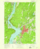 Peekskill New York Historical topographic map, 1:24000 scale, 7.5 X 7.5 Minute, Year 1957