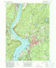 Peekskill New York Historical topographic map, 1:24000 scale, 7.5 X 7.5 Minute, Year 1957