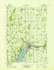 Penn Yan New York Historical topographic map, 1:31680 scale, 7.5 X 7.5 Minute, Year 1942