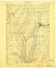 Penn Yan New York Historical topographic map, 1:62500 scale, 15 X 15 Minute, Year 1903