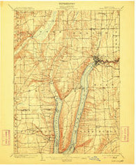 Penn Yan New York Historical topographic map, 1:62500 scale, 15 X 15 Minute, Year 1903