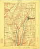 Penn Yan New York Historical topographic map, 1:62500 scale, 15 X 15 Minute, Year 1903