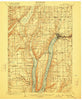 Penn Yan New York Historical topographic map, 1:62500 scale, 15 X 15 Minute, Year 1903