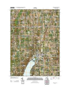 Penn Yan New York Historical topographic map, 1:24000 scale, 7.5 X 7.5 Minute, Year 2013