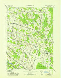 Pennellville New York Historical topographic map, 1:31680 scale, 7.5 X 7.5 Minute, Year 1943