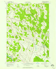 Pennellville New York Historical topographic map, 1:24000 scale, 7.5 X 7.5 Minute, Year 1956