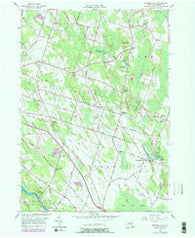 Pennellville New York Historical topographic map, 1:24000 scale, 7.5 X 7.5 Minute, Year 1956