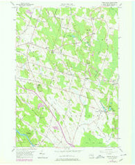 Pennellville New York Historical topographic map, 1:24000 scale, 7.5 X 7.5 Minute, Year 1956