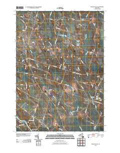 Pennellville New York Historical topographic map, 1:24000 scale, 7.5 X 7.5 Minute, Year 2010