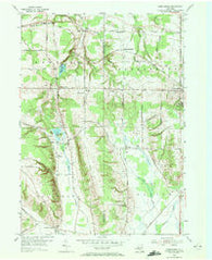 Perrysburg New York Historical topographic map, 1:24000 scale, 7.5 X 7.5 Minute, Year 1954