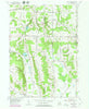 Perrysburg New York Historical topographic map, 1:24000 scale, 7.5 X 7.5 Minute, Year 1954