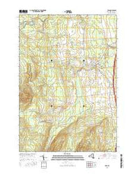 Peru New York Current topographic map, 1:24000 scale, 7.5 X 7.5 Minute, Year 2016