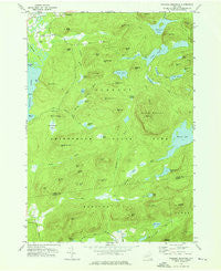 Pharaoh Mountain New York Historical topographic map, 1:24000 scale, 7.5 X 7.5 Minute, Year 1973