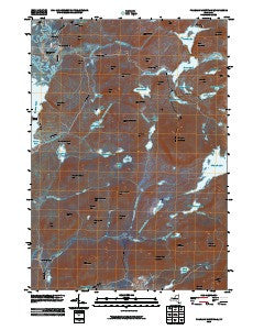 Pharaoh Mountain New York Historical topographic map, 1:24000 scale, 7.5 X 7.5 Minute, Year 2010