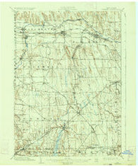 Phelps New York Historical topographic map, 1:62500 scale, 15 X 15 Minute, Year 1902