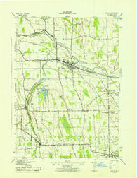 Phelps New York Historical topographic map, 1:31680 scale, 7.5 X 7.5 Minute, Year 1943