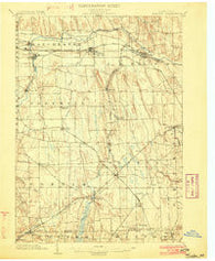 Phelps New York Historical topographic map, 1:62500 scale, 15 X 15 Minute, Year 1902