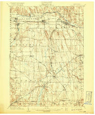 Phelps New York Historical topographic map, 1:62500 scale, 15 X 15 Minute, Year 1902
