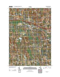 Phelps New York Historical topographic map, 1:24000 scale, 7.5 X 7.5 Minute, Year 2013