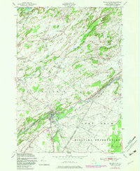 Philadelphia New York Historical topographic map, 1:24000 scale, 7.5 X 7.5 Minute, Year 1949