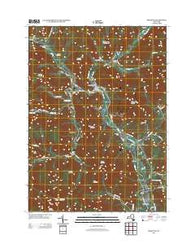 Phoenicia New York Historical topographic map, 1:24000 scale, 7.5 X 7.5 Minute, Year 2013