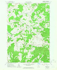 Pierrepont New York Historical topographic map, 1:24000 scale, 7.5 X 7.5 Minute, Year 1964
