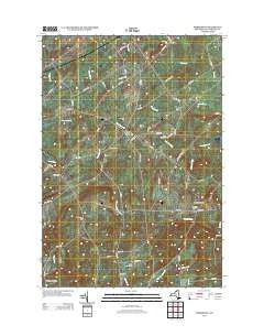 Pierrepont New York Historical topographic map, 1:24000 scale, 7.5 X 7.5 Minute, Year 2013
