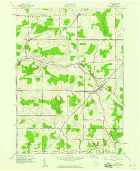 Pike New York Historical topographic map, 1:24000 scale, 7.5 X 7.5 Minute, Year 1943