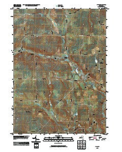 Pike New York Historical topographic map, 1:24000 scale, 7.5 X 7.5 Minute, Year 2010