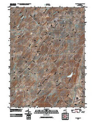 Pine Bush New York Historical topographic map, 1:24000 scale, 7.5 X 7.5 Minute, Year 2010