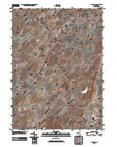Pine Bush New York Historical topographic map, 1:24000 scale, 7.5 X 7.5 Minute, Year 2010