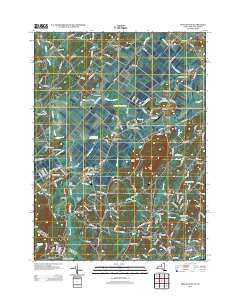 Pine Island New York Historical topographic map, 1:24000 scale, 7.5 X 7.5 Minute, Year 2013