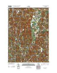 Pine Plains New York Historical topographic map, 1:24000 scale, 7.5 X 7.5 Minute, Year 2013