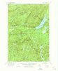 Piseco Lake New York Historical topographic map, 1:62500 scale, 15 X 15 Minute, Year 1954