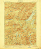 Piseco Lake New York Historical topographic map, 1:62500 scale, 15 X 15 Minute, Year 1906