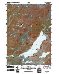 Piseco Lake New York Historical topographic map, 1:24000 scale, 7.5 X 7.5 Minute, Year 2010