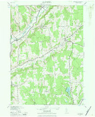 Pitcher New York Historical topographic map, 1:24000 scale, 7.5 X 7.5 Minute, Year 1943