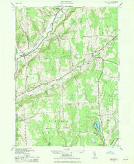 Pitcher New York Historical topographic map, 1:24000 scale, 7.5 X 7.5 Minute, Year 1943