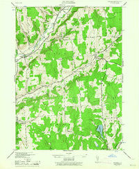 Pitcher New York Historical topographic map, 1:24000 scale, 7.5 X 7.5 Minute, Year 1944