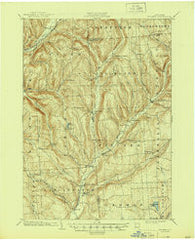 Pitcher New York Historical topographic map, 1:62500 scale, 15 X 15 Minute, Year 1904