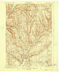 Pitcher New York Historical topographic map, 1:62500 scale, 15 X 15 Minute, Year 1904