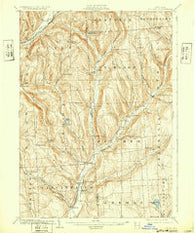 Pitcher New York Historical topographic map, 1:62500 scale, 15 X 15 Minute, Year 1904